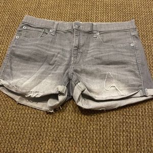 Gap Gray Slime Jean Shorts Sz 31r